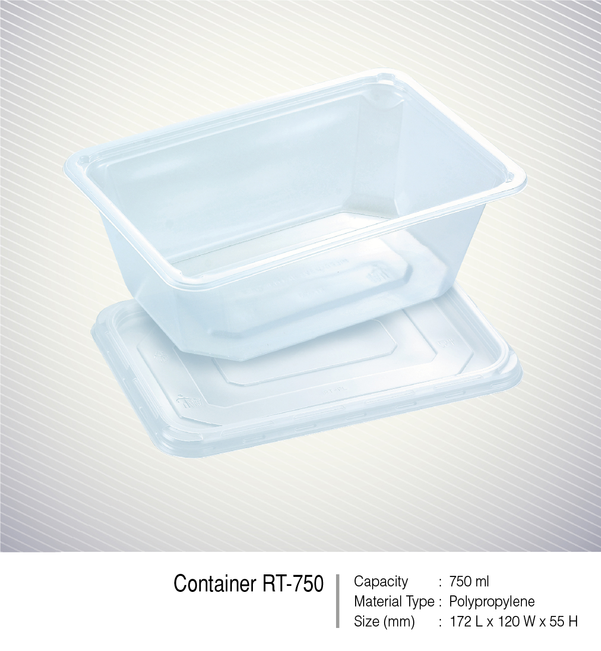 Pp Container Rcg25 EC Container and Lid - Welcome to WENGSPACK SDN BHD