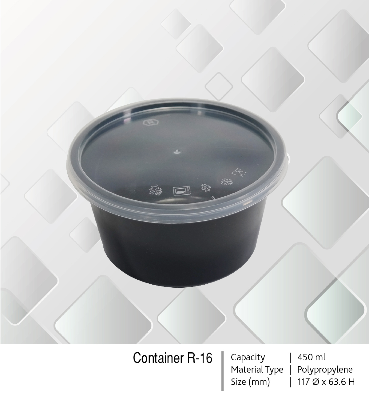 Pp Container Rcg25 EC Container and Lid - Welcome to WENGSPACK SDN BHD